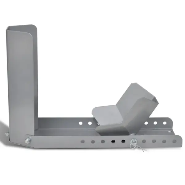 Reguleeritav mootorratta alus rattalukuga, hõbedane teras, ratastele 8–24 tolli – 2