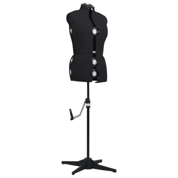 Reguleeritav naiste kleidimannekeen, must, M 40–46 – 2