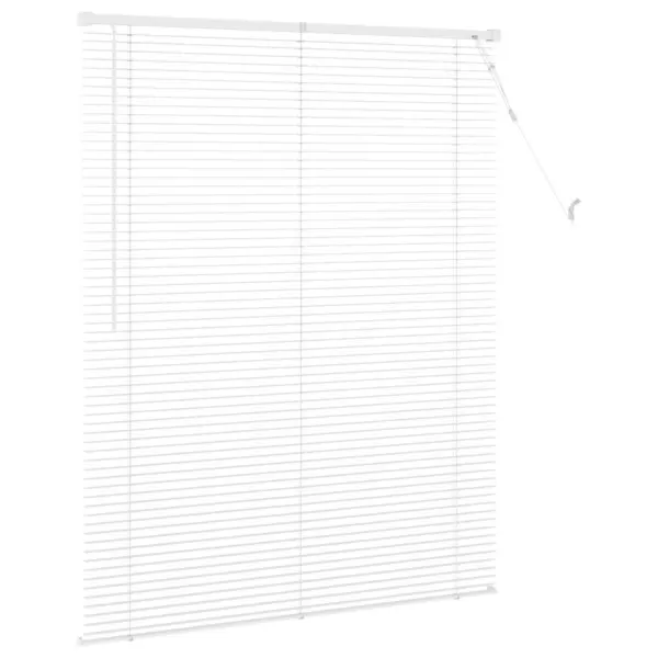 Reguleeritav PVC veneetsia ruloo, valge, 150 x 110 cm – 5