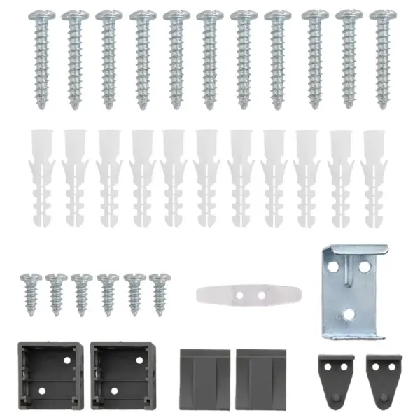 Reguleeritav hõbehall PVC Veneetsia ruloo, 213 x 110 cm – 8