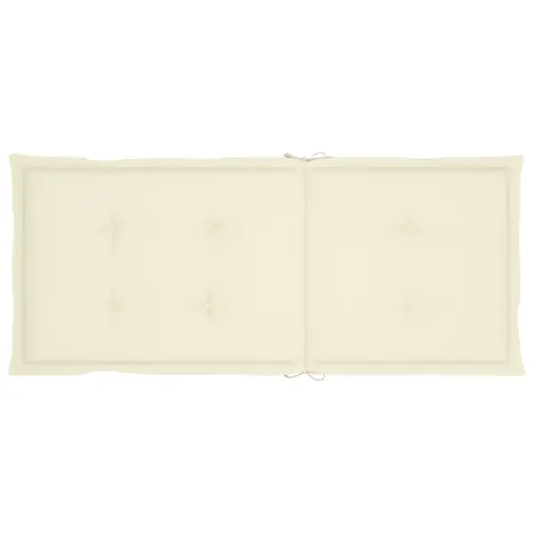 Reguleeritavad aiatoolid patjadega, 2 tk, hall akaatsiapuit, 57 x 69 x 110 cm – 8