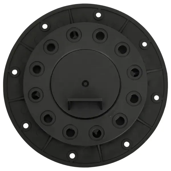 Reguleeritavad põrandaplaadi tugijalad, 10 tk, must polüpropüleen, 20–30 mm – 7