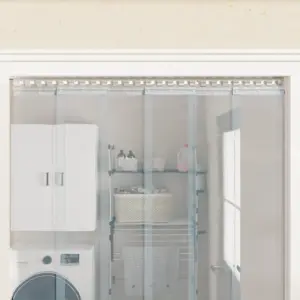 Ribakardina ühendusplaadid, 6 tk, roostevaba teras, hõbedane, 20 x 4 cm