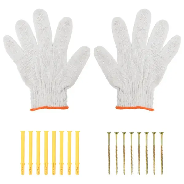 Roostevabast terasest riiulikandurid, 4 tk, hõbedased, 23,5 x 2,5 x 15,5 cm, kandevõime 50 kg – 11