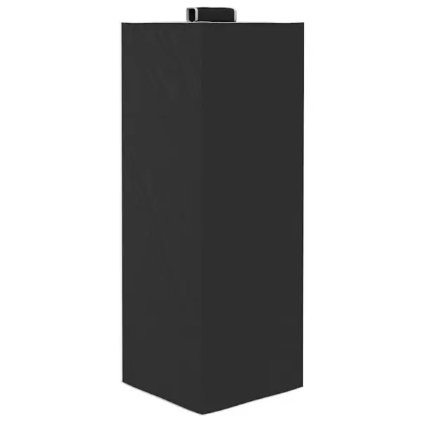 Rippuvad kapikorraldajad 4 riiuliga, 2 tk, must-valge polüester, 30 x 30 x 84 cm – 6