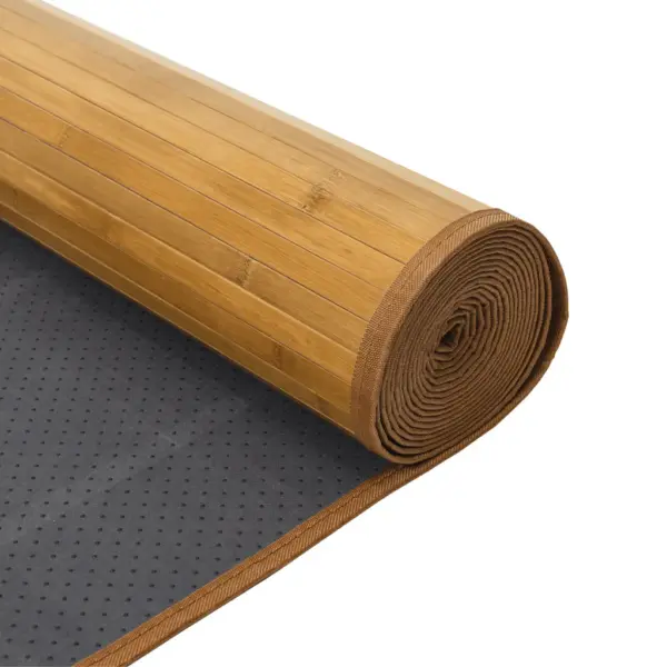 Ristkülikukujuline bambusvaip, naturaalne, 60 x 200 cm – 5