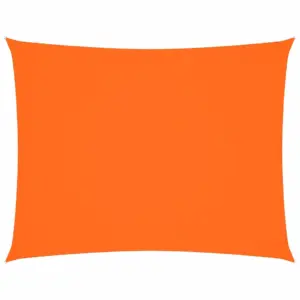 Veekindel ristkülikukujuline päikesepuri, oranž, 2,5 x 4 m, oxford-kangas