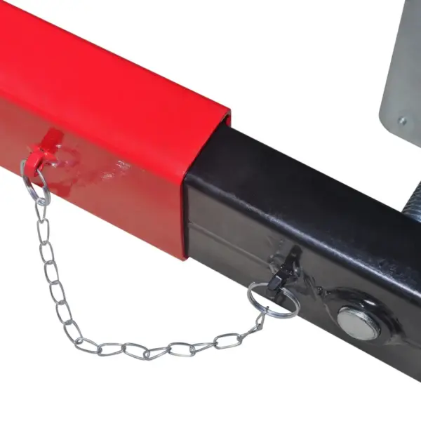 Risttala adapter põrandatungrauaga kasutamiseks, 2 t, punane, teras, 72,5 cm – 3