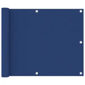 Veekindel rõdusirm UV-kaitsega, sinine, 75 x 600 cm, PU-kattega oxford-kangas