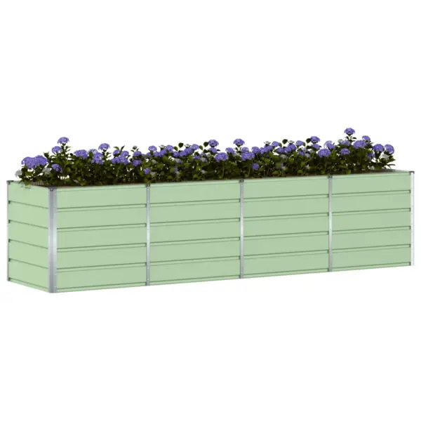 Metallist taimekast, roheline, 320 x 80 x 75 cm - 3