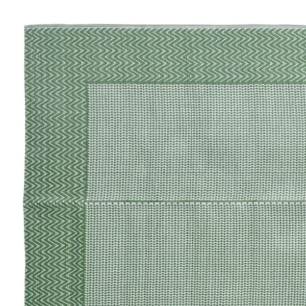 Roheline õuevaip ARAKIL, jacquard-mustriga, 190 x 290 cm, polüpropüleen – 4