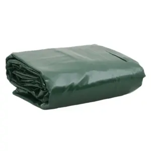 Vastupidav veekindel PVC present, roheline, 5 x 6 m, 650 g/m²