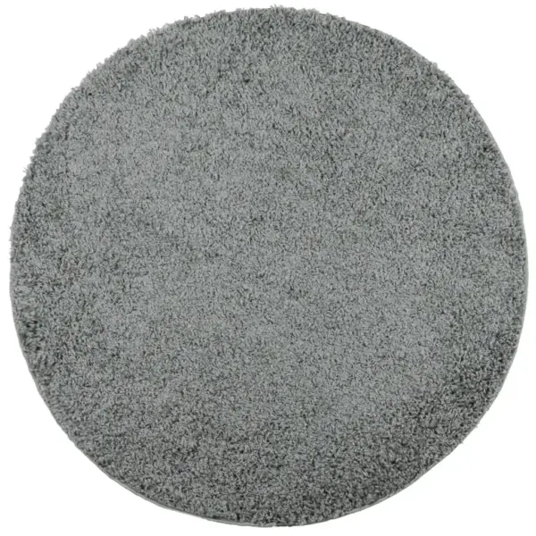 Ümmargune kõrge narmaga Shaggy vaip PAMPLONA, roheline, Ø 120 cm – 2