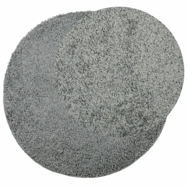 Ümmargune kõrge narmaga Shaggy vaip PAMPLONA, roheline, Ø 120 cm – 3