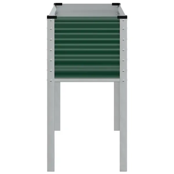 Roheline terasest kõrgendatud lillekast aeda, 100 x 45 x 90 cm – 5