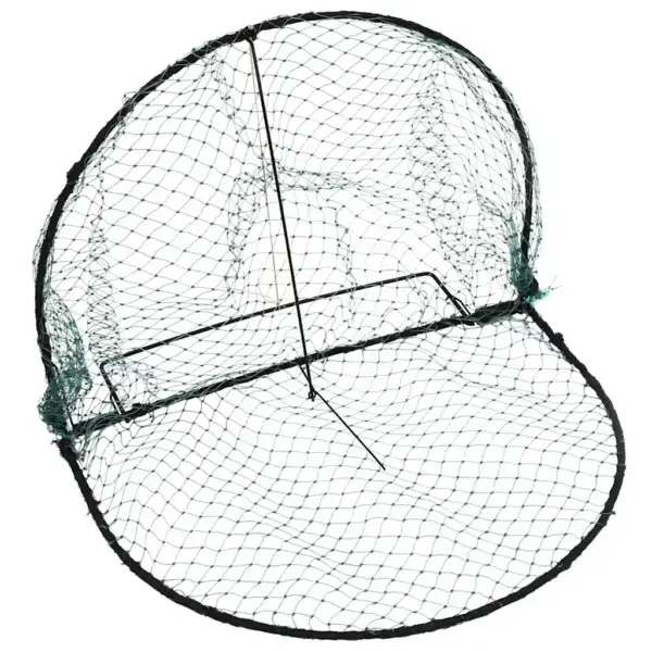 Roheline linnulõks külmtõmmatud terasest ja polüetüleenvõrguga, 50 x 43 x 3 cm – 2