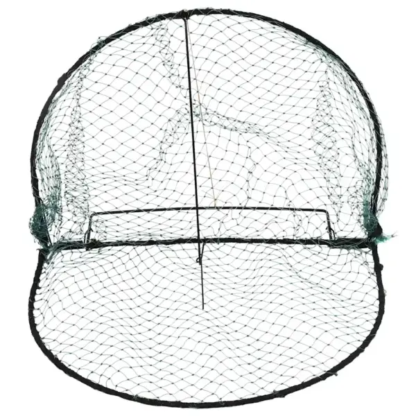 Roheline linnulõks külmtõmmatud terasest ja polüetüleenvõrguga, 50 x 43 x 3 cm – 4