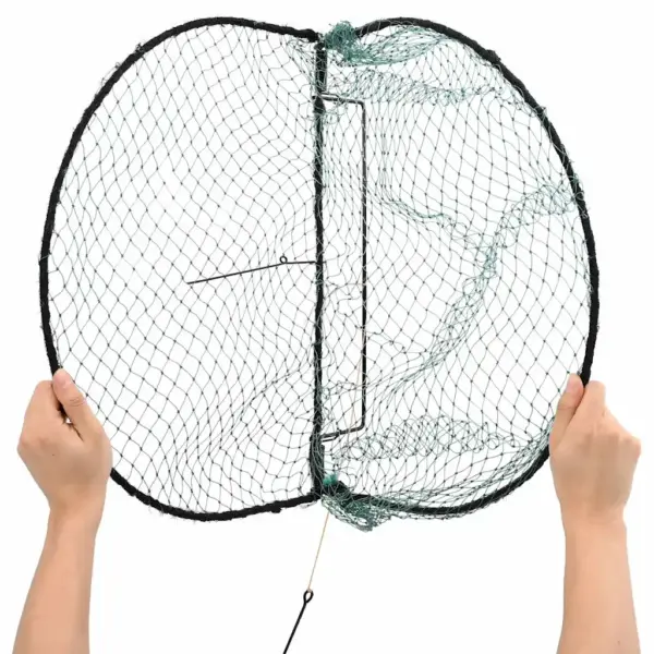 Roheline linnulõks külmtõmmatud terasest ja polüetüleenvõrguga, 50 x 43 x 3 cm – 7