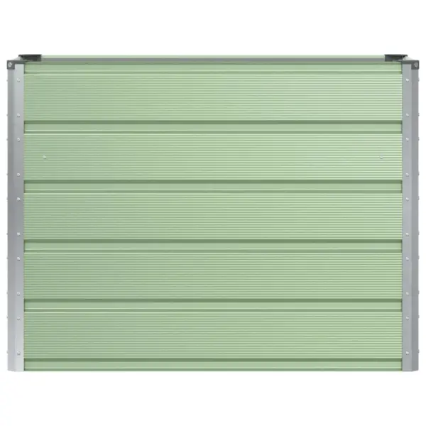 Terasest taimekast aeda ja terrassile, roheline, 100 x 40 x 75 cm – 4