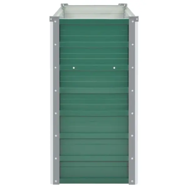 Metallist taimelava tsingitud terasest, roheline, 160 x 40 x 77 cm – 5