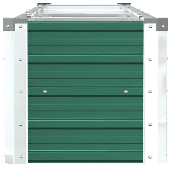 Roheline tsingitud terasest taimelava avatud põhjaga, 320 x 40 x 45 cm – 5