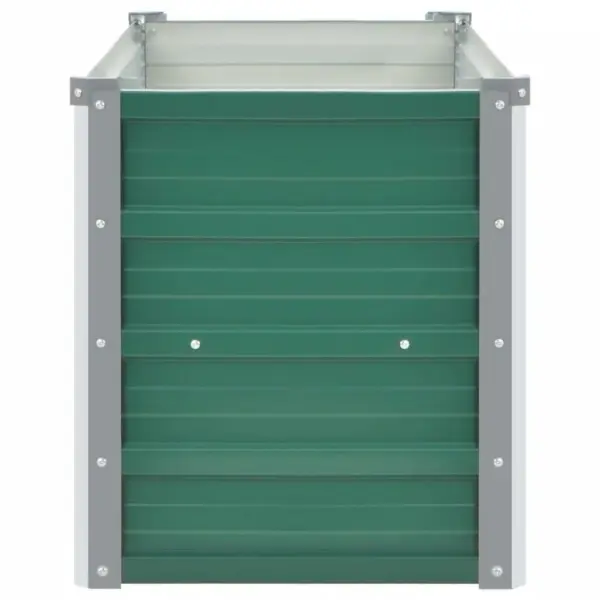 Roheline tsingitud terasest taimelava avatud põhjaga, 160 x 40 x 45 cm – 5