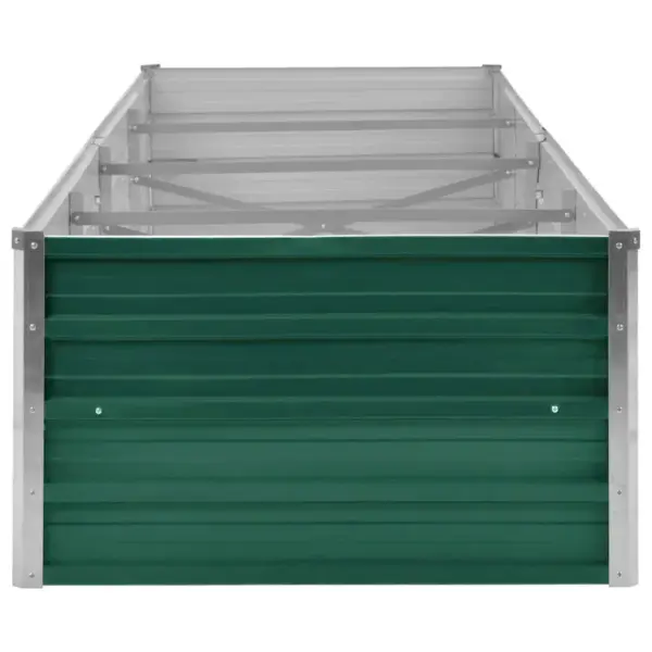 Metallist taimelava, roheline tsingitud teras, 320 x 80 x 45 cm – 5