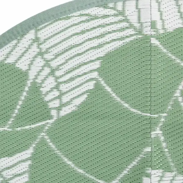 Roheline ümberpööratav välisvaip ARAKIL, polüpropüleen, Ø 200 cm – 5