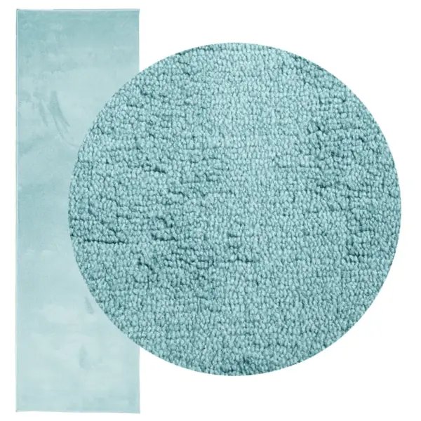 Roheline madalakarvaline vaip OVIEDO, 80 x 250 cm, 100% polüester – 3