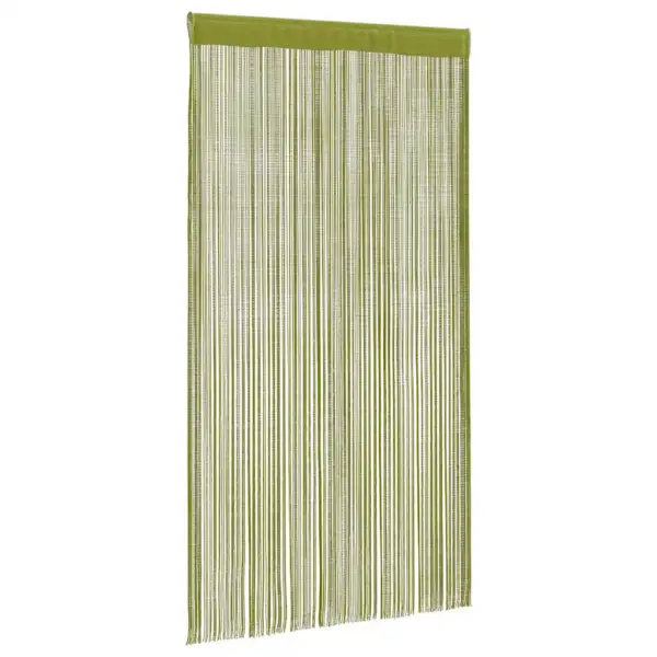 Rohelised nöörkardinad ukse- ja aknakatteks, 2 tk, 140 x 250 cm – 3