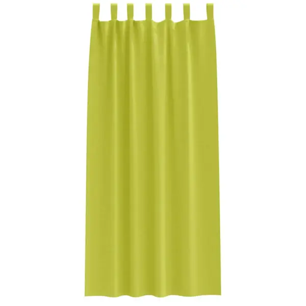 Pimendavad kardinad 2 tk, roheline polüester, 245 x 140 cm, 80–90% valguse blokeerimine – 4