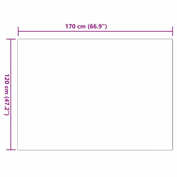 Libisemiskindel kunstküülikukarva vaip Olite, roosa, polüester, 120 x 170 cm – 10