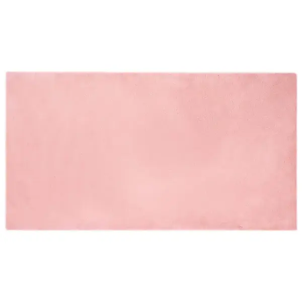 Libisemiskindel kunstkarusnahast küülikukarva vaip Olite, roosa, 60 x 110 cm – 2