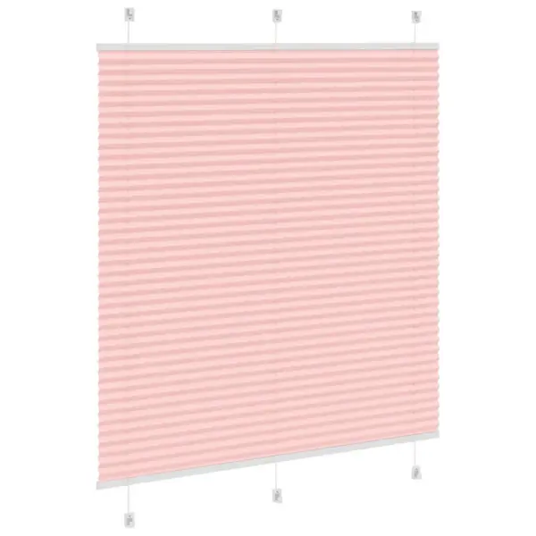 Plisseeritud ruloo privaatsuseks, roosa, 120 x 150 cm, 100% polüester - 4
