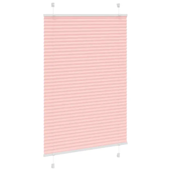 Roosa plisseeritud ruloo privaatsuseks, 95 x 150 cm, 100% polüester - 3