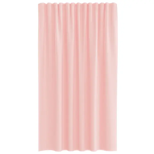 Poolläbipaistvad voile-kardinad vardataskuga, roosa, 2 tk, 140 x 175 cm – 4