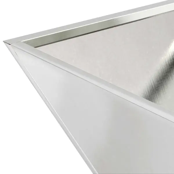 Roostevabast terasest aia istutusnõu, hõbedane, 35 x 35 x 15 cm – 9