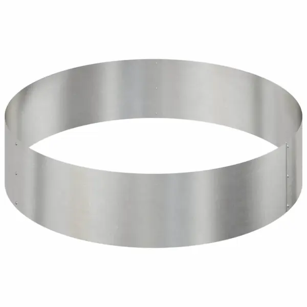 Roostevabast terasest aia istutuspeenar, hõbedane, 90 x 90 x 20 cm – 5