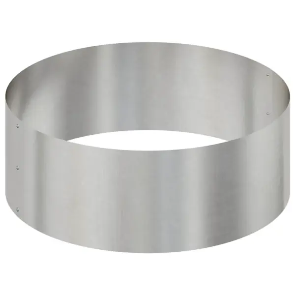 Roostevabast terasest aia istutuspeenar, hõbedane, 90 x 90 x 20 cm – 6