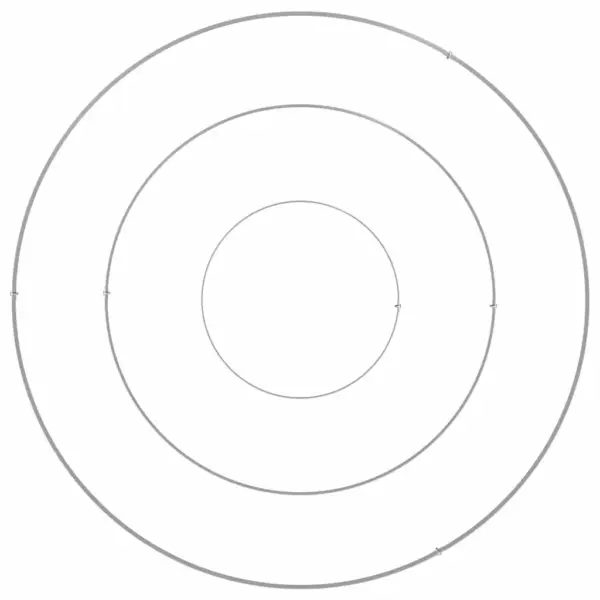 Roostevabast terasest aia istutuspeenar, hõbedane, 90 x 90 x 20 cm – 8