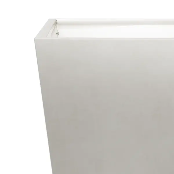 Aia taimekastid põhjadega, 2 tk, roostevaba teras, 40 x 40 x 40 cm, hõbedane – 9