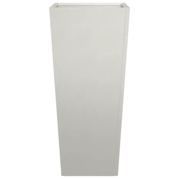 Roostevabast terasest aia taimekastid, 2 tk, hõbedane, 35 x 35 x 75 cm – 5