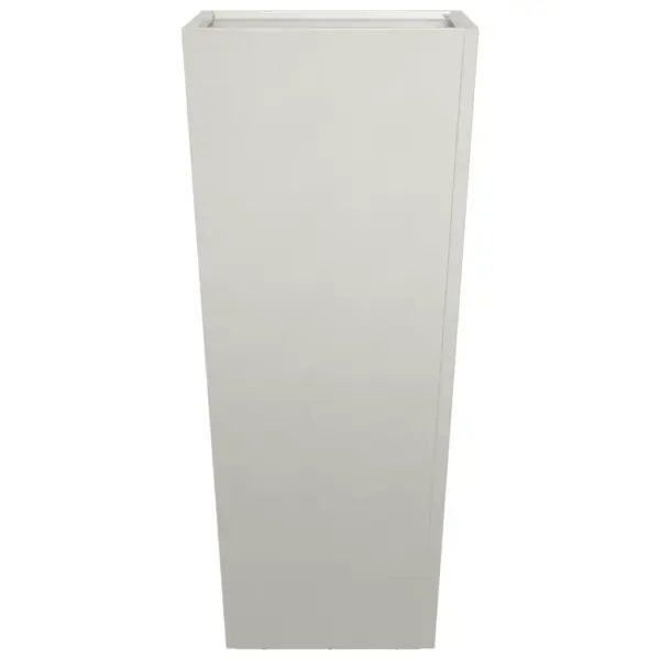 Roostevabast terasest aia taimekastid, 2 tk, hõbedane, 35 x 35 x 75 cm – 7