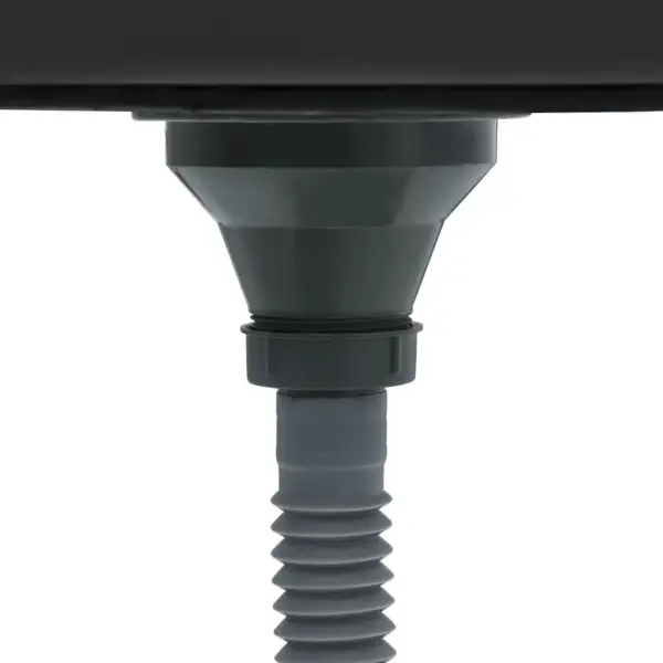 Roostevabast terasest köögivalamu äravoolualusega ja äravoolukomplektiga, 1000 x 600 mm, hõbedane – 7