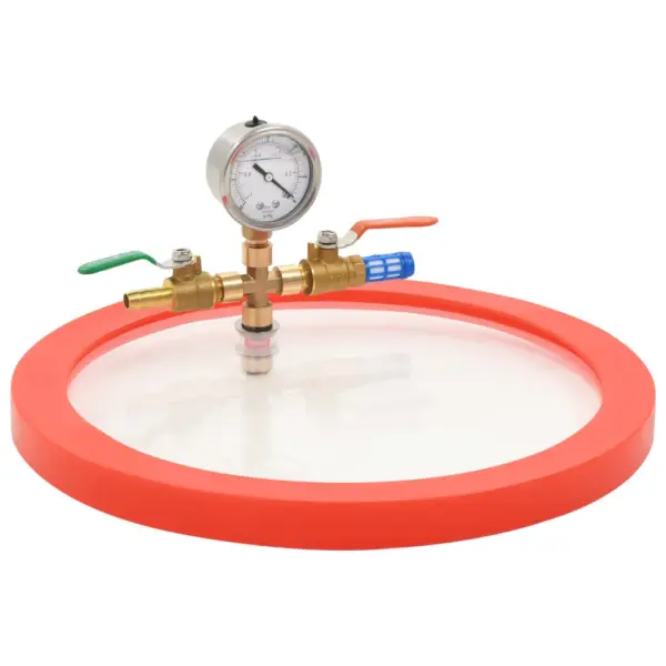 Roostevabast terasest vaakumkamber akrüülkaanega, 18,9 l – 4