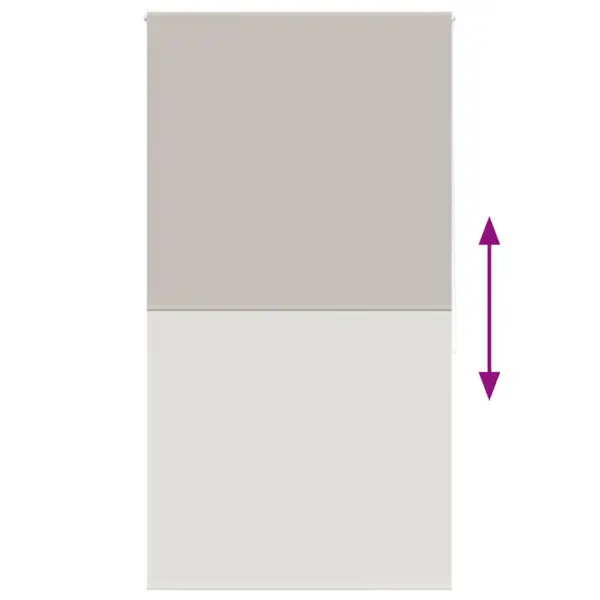 Helehall ruloo-tüüpi dušikardin, veekindel PEVA, 120 x 240 cm – 5