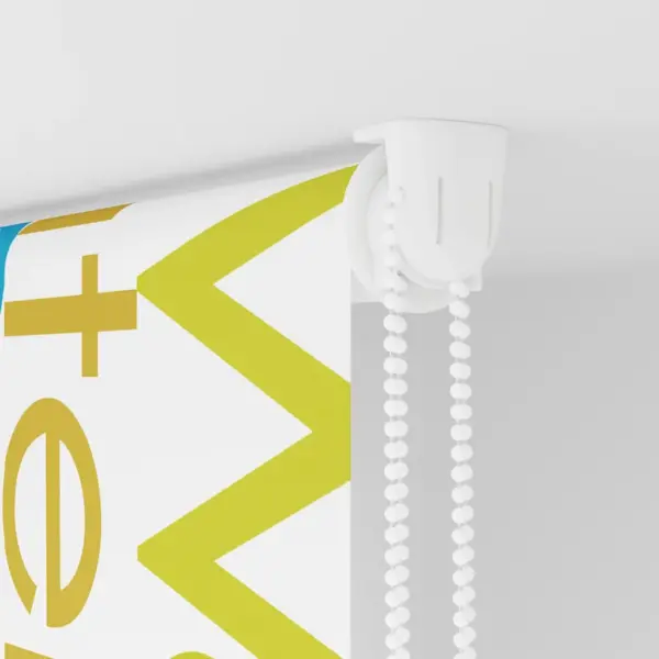 Ruloo-tüüpi dušikardin Splash mustriga, veekindel PEVA, 70 x 240 cm – 10