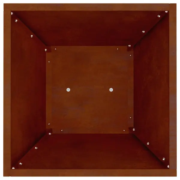 Samba kujuga metallist istutusnõud, 2 tk, hõbedane, 35 x 35 x 73 cm – 8