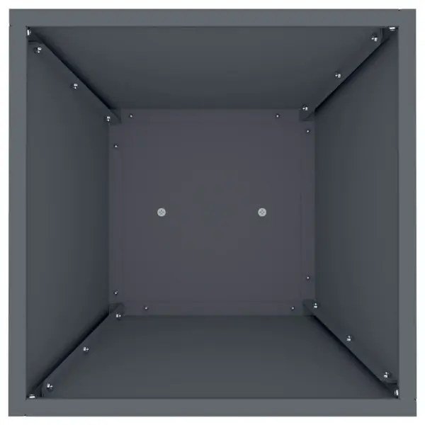 Samba kujuline antratsiitne istutusnõu õue, 35 x 35 x 73 cm – 6