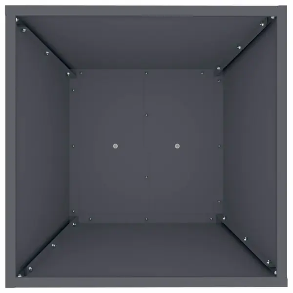 Antratsiitvärvi sambakujulised õue istutusnõud, 2 tk, 40 x 40 x 101 cm – 7